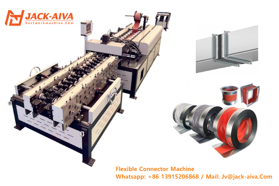 Máquina de conector de conductos flexibles CE para la industria Hvac