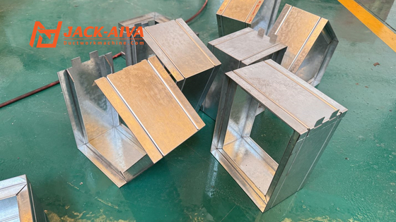 Máquina para hacer el marco del amortiguador de incendios # Máquina de fabricación del amortiguador de incendios de cortina # Línea de producción automática del marco del amortiguador de incendios de cortina