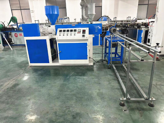 Tubo flexible espiral del tubo de aire de la PU del alambre de cobre que hace la máquina