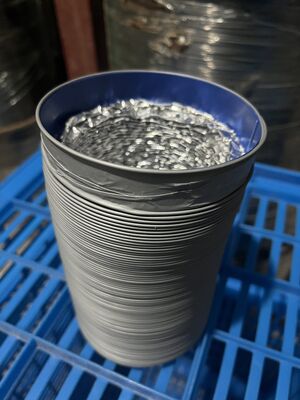 Máquina de revestimiento de extremo de conducto flexible | Equipo de inserción de revestimiento de borde interior