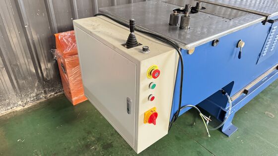 Máquina formadora de codos para conductos redondos HVAC | Línea de producción de codos segmentados y gore