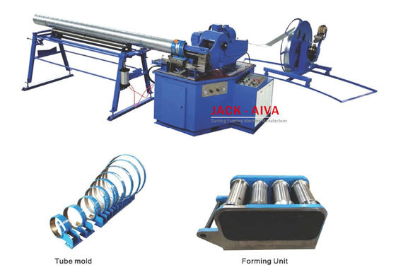 Máquina espiral espiral del tubo de la máquina TF-1602 de la canalización